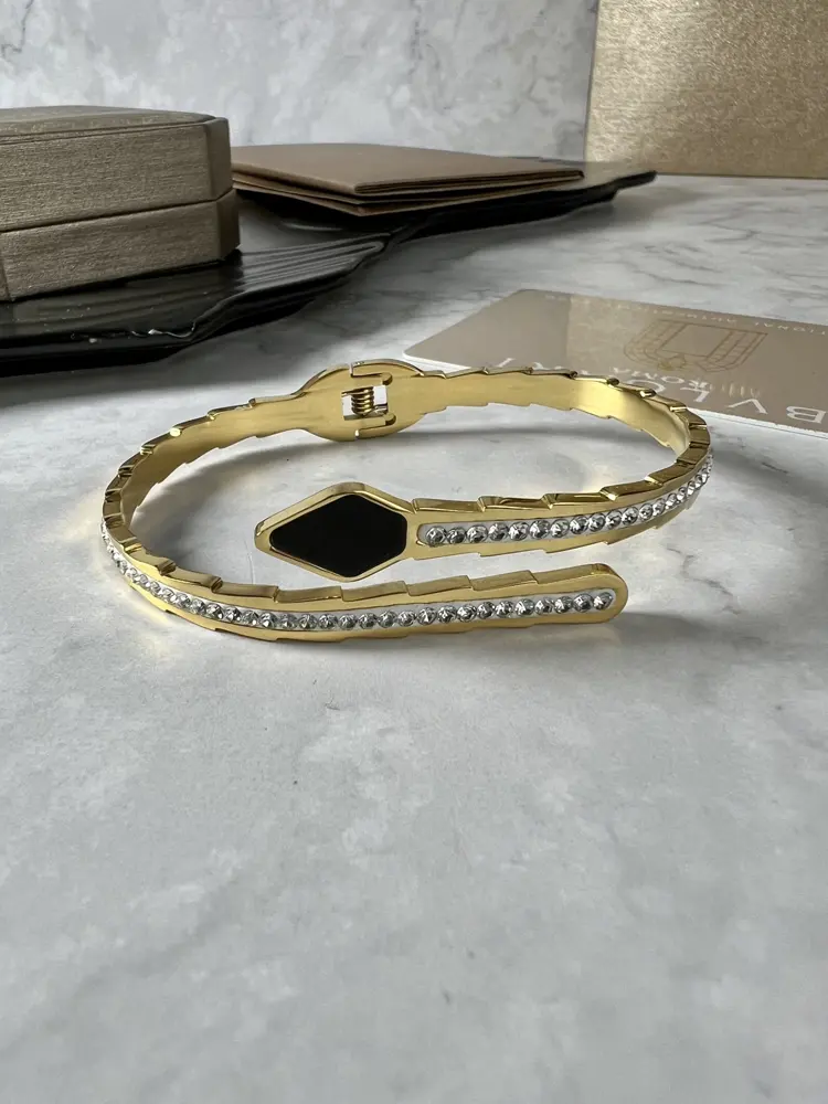 Bvlgari snake head bracelet