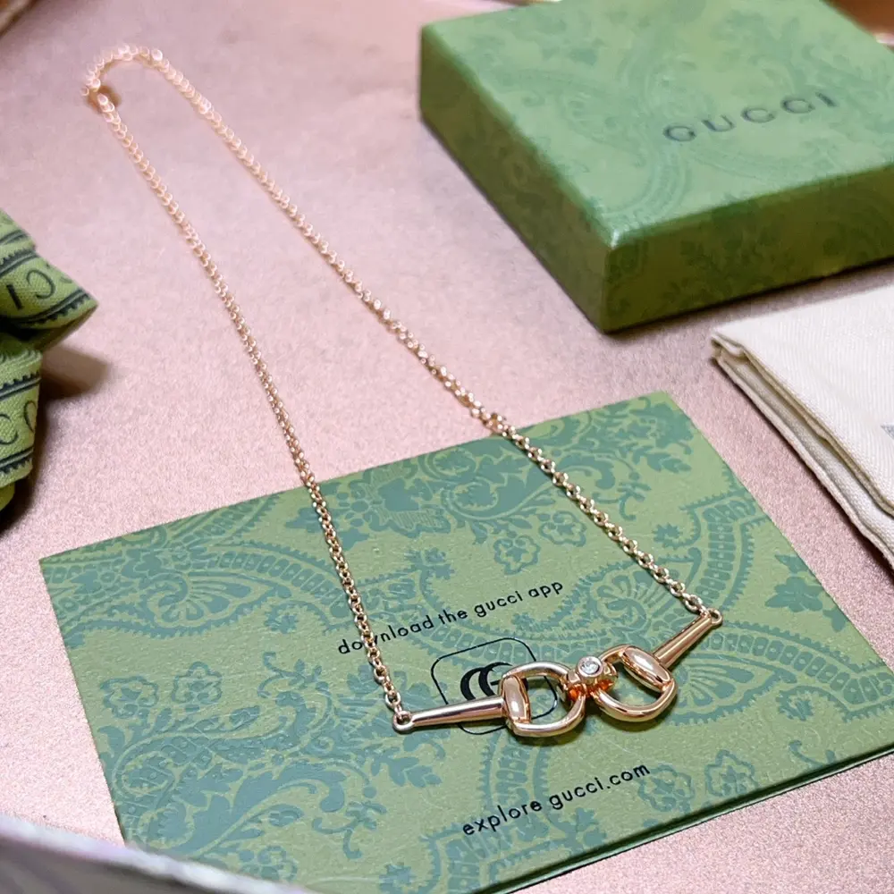 The latest Gucci necklace