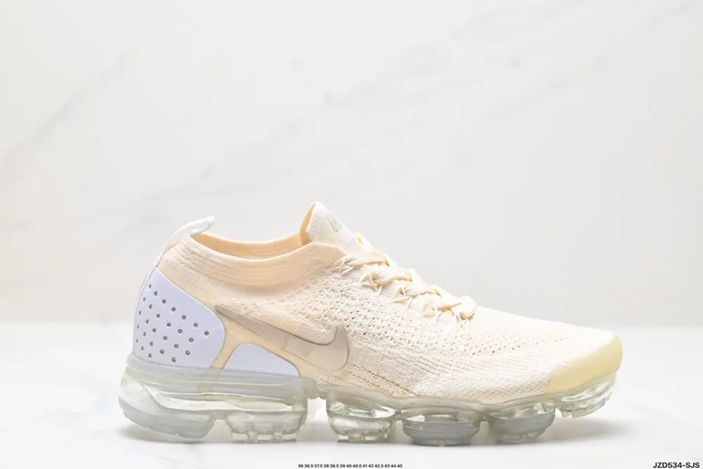Nike Air VaporMax 2.0 Flyknit full-length air cushion breathable running shoes 942842-009
