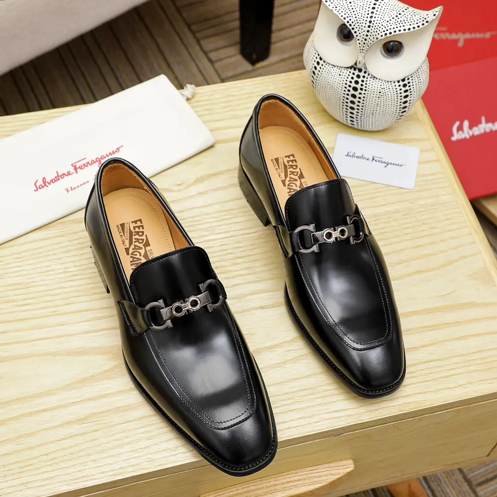 Salvatore Ferragamo casual slip-on shoes Official website original 1:1 mold