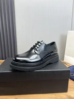 Prada high-end men’s casual leather shoes