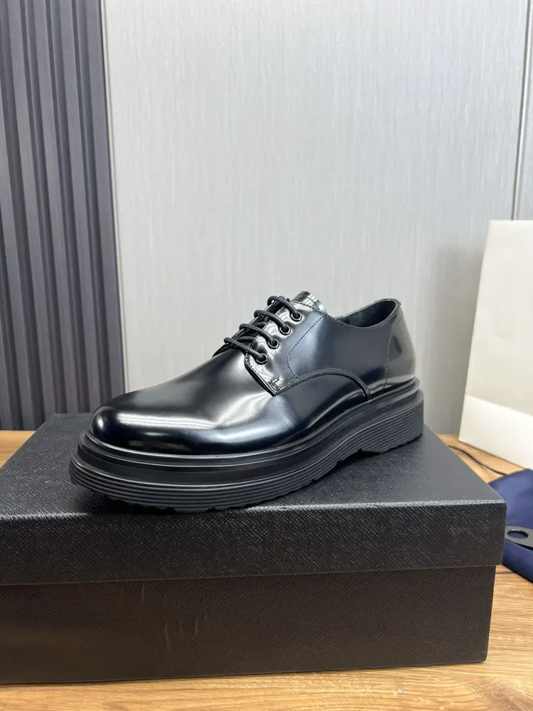 Prada high-end men’s casual leather shoes