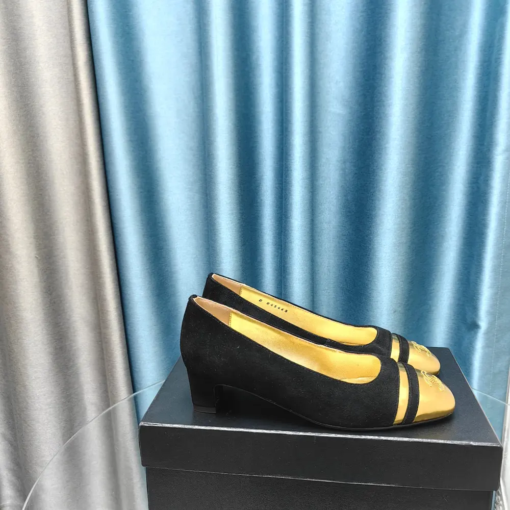 new single shoes CHANEL Xiaoxiang official website synchronized high version updated square