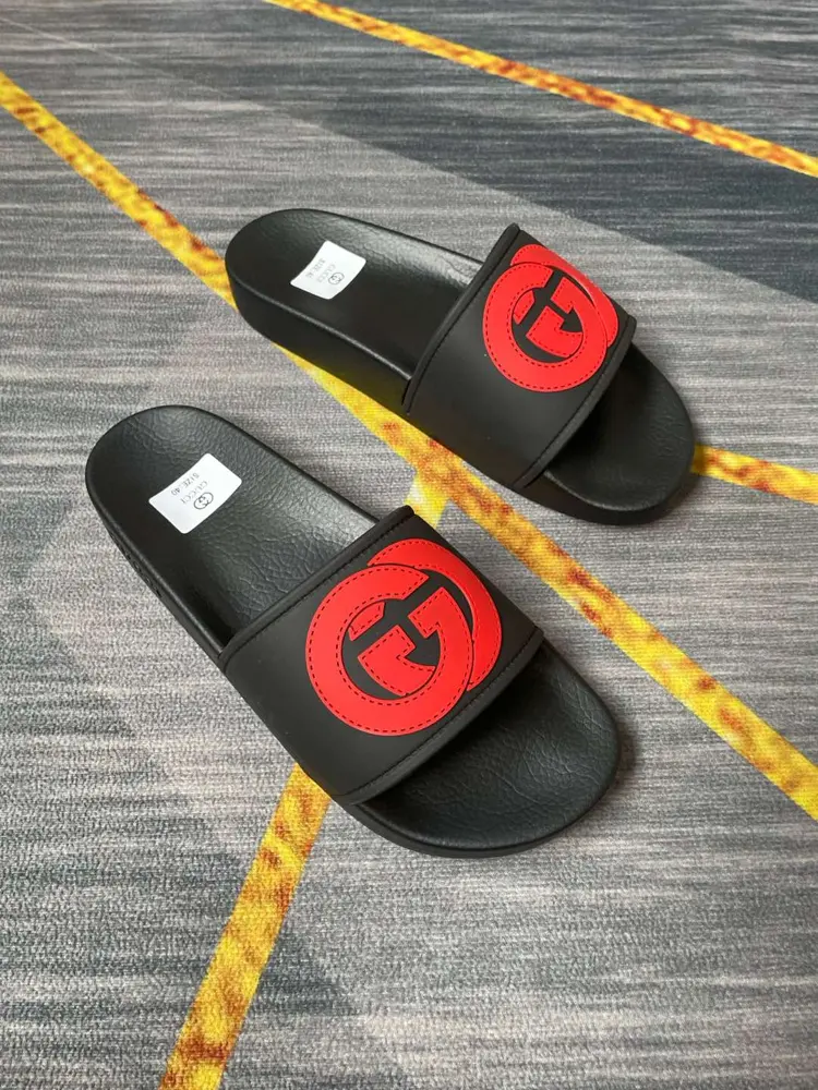 Gucci couple flip flops