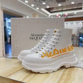 McQueen high-top casual shoes