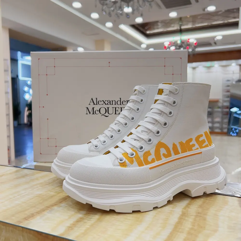 McQueen high-top casual shoes