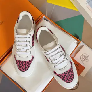 Hermès Boomerang series casual sneakers skateboard shoes