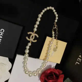 Chanel commemorative 100th anniversary pearl necklace