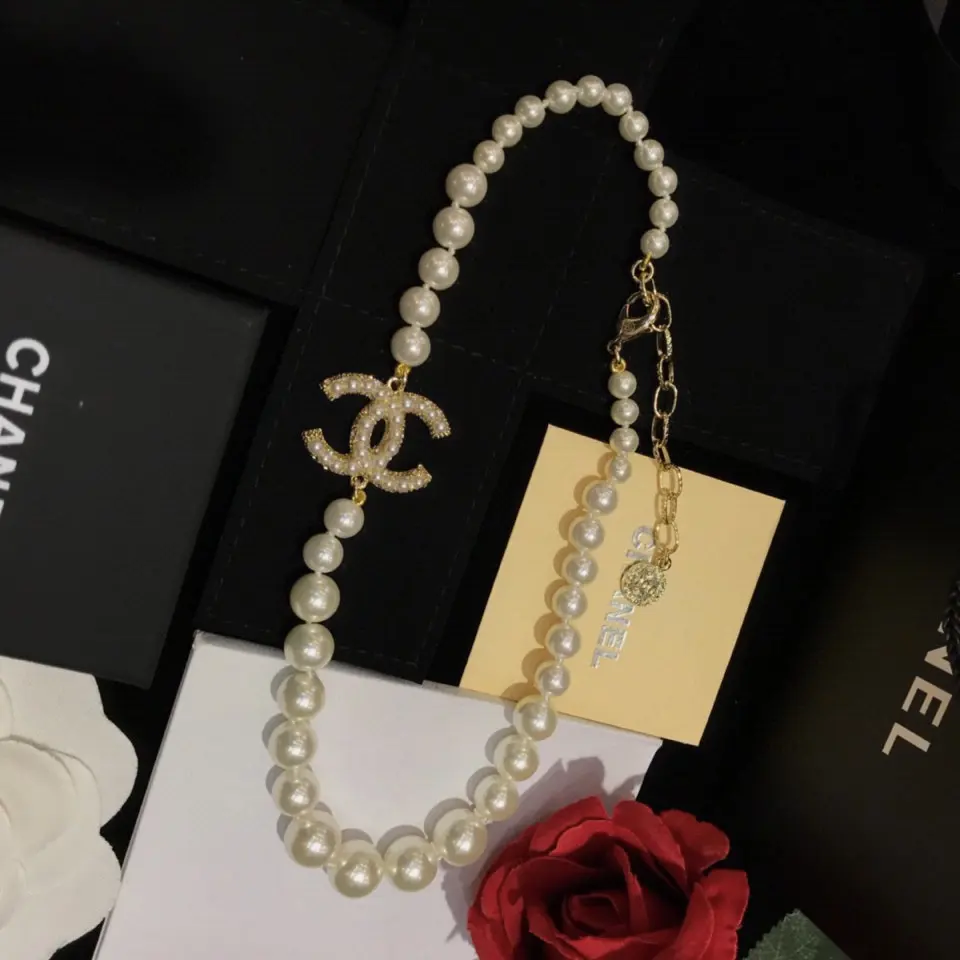 Chanel commemorative 100th anniversary pearl necklace