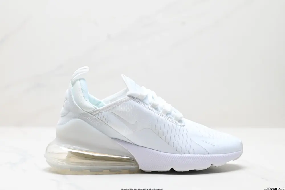 Nike AIR MAX 270 FLYKNIT Hybrid Technology Breathable Heel Half Air Cushion Running Shoes AV7892-100
