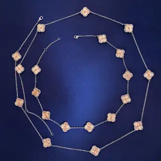 Van Cleef & Arpels Ten-flower long necklace Ten-flower short necklace
