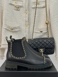 Chanel Chain Boots Series