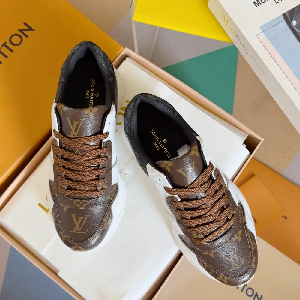 Louis Vuitton Classic Run Away Series Casual Sneakers Daddy Shoes