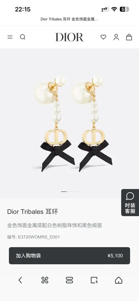 Dior new style Dior new earrings that are loved by all the top brands. The metal texture