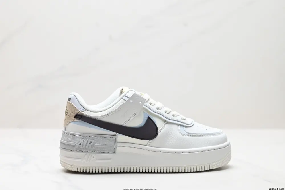 Nike WMNS Air Force 1 Shadow new girl deconstructionist design Macaron Air Force One CI0919-119