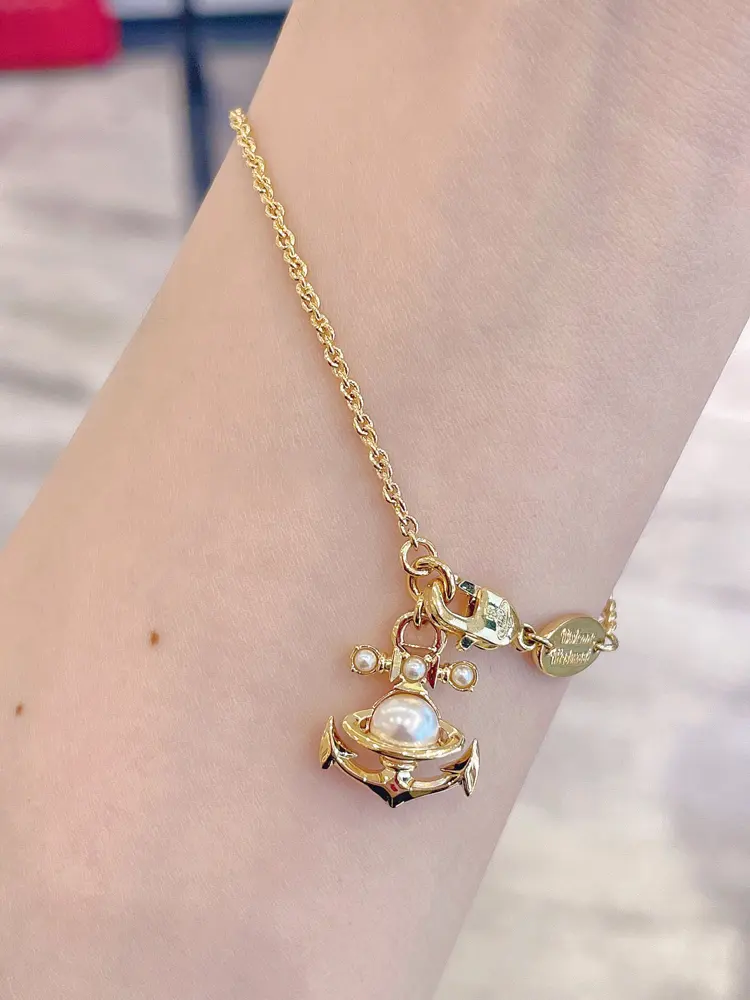 Vivienne Westwood Anchor Saturn Bracelet