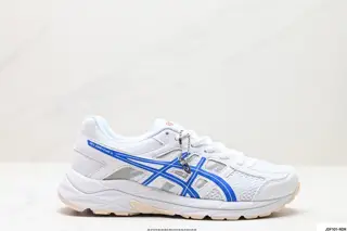Asics/Asics breathable mesh upper with some synthetic leather material