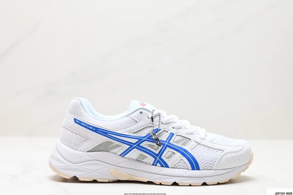 Asics/Asics breathable mesh upper with some synthetic leather material
