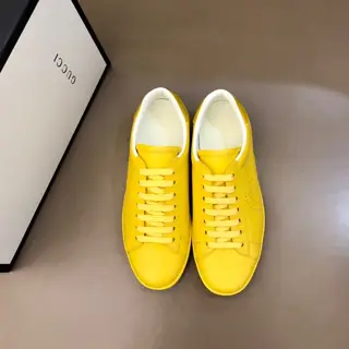 GUCCI G classic white shoes
