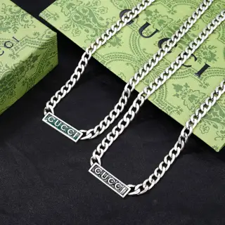 Gucci necklaces are on sale now. Double G necklaces are definitely in the style of Gucci