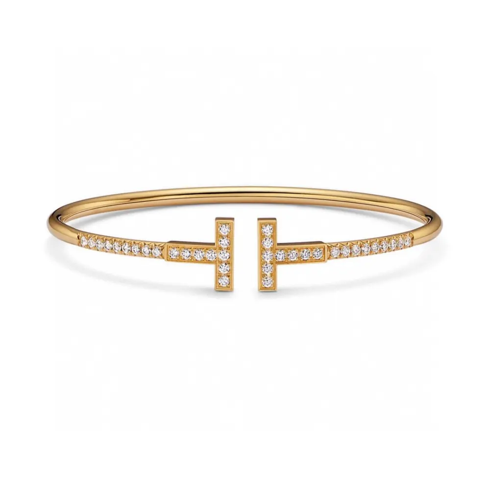 Tiffany double T bracelet