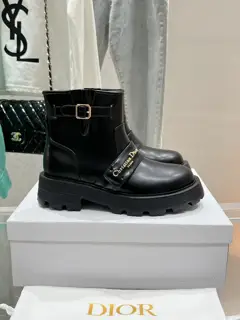 Dior autumn and winter new series D-Major series Martin boots