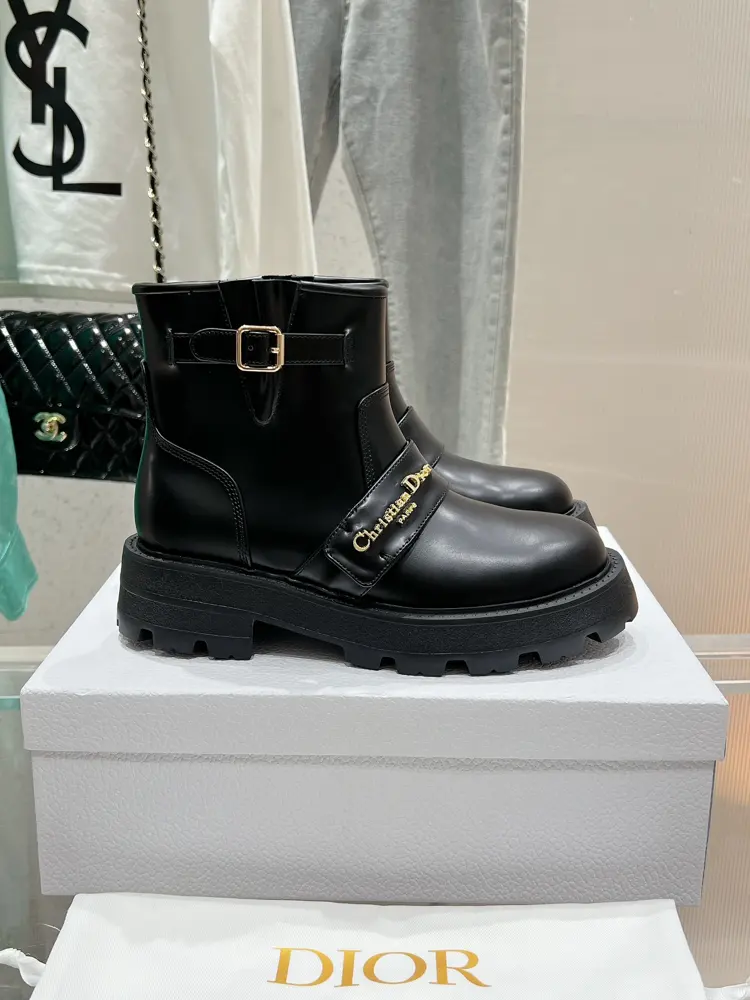 Dior autumn and winter new series D-Major series Martin boots
