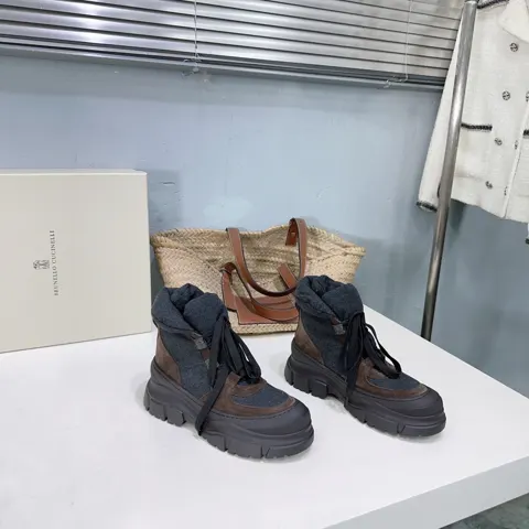 Brunello Cucinelli autumn and winter boots series