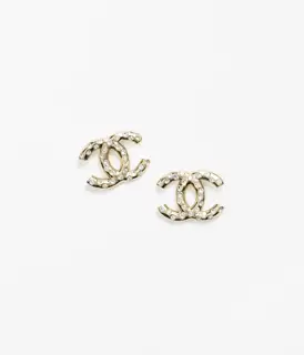 Chanel stud earrings