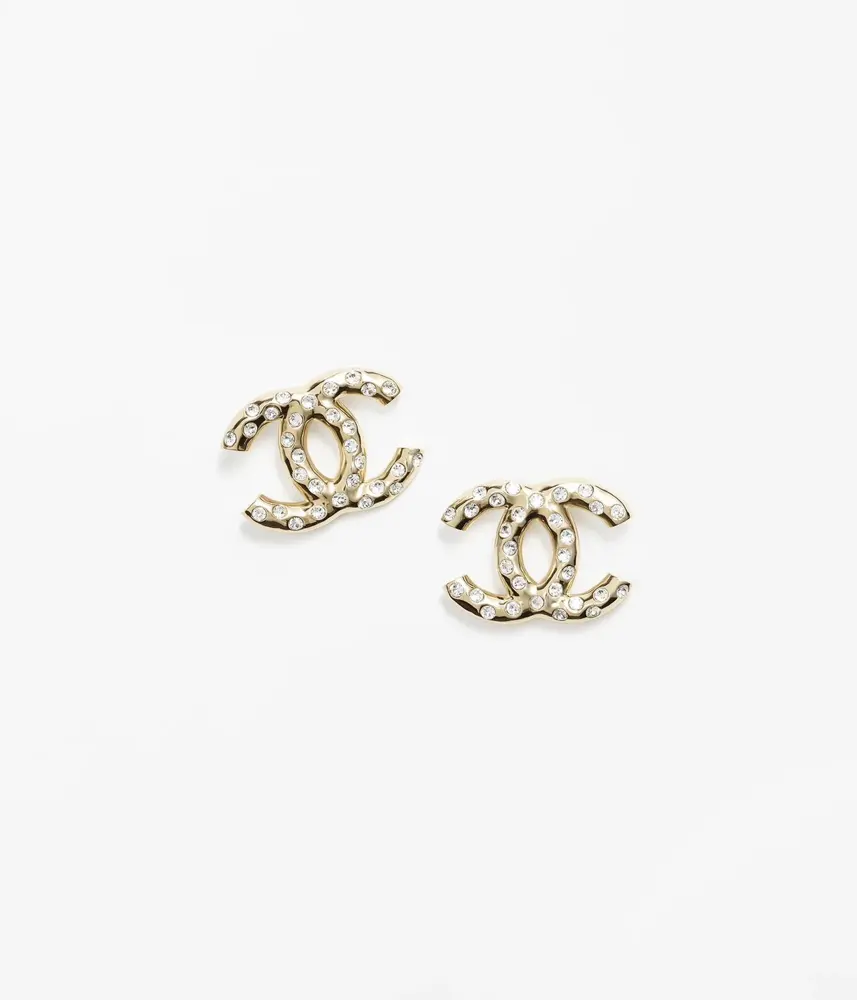 Chanel stud earrings