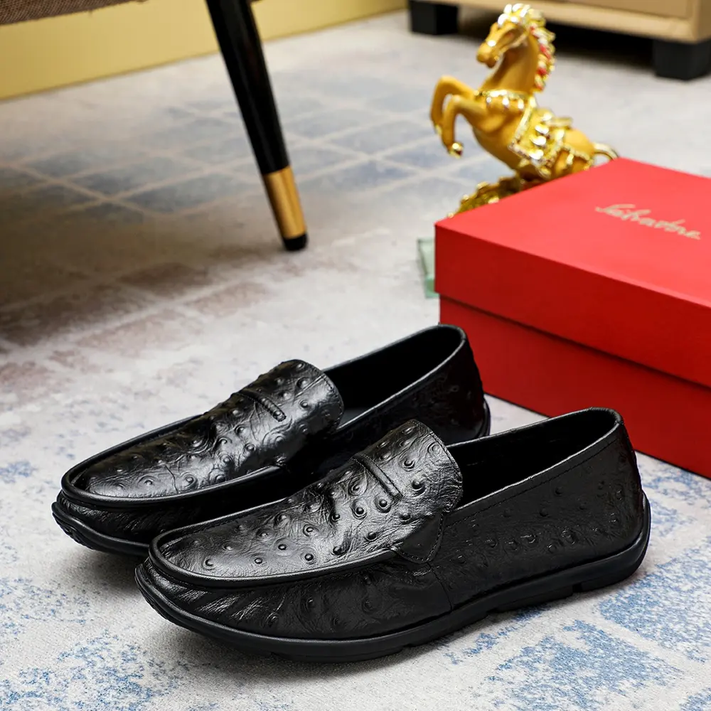 Salvatore Ferragamo casual slip-on shoes 1:1 production at the official website counter