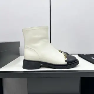 Chanel New Double C Autumn and Winter Martin Boots