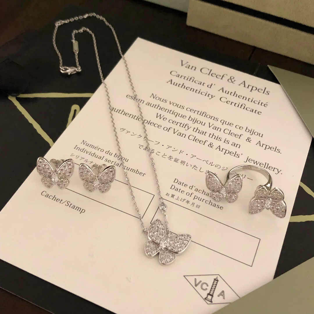 Van Cleef & Arpels Earrings Necklace Ring