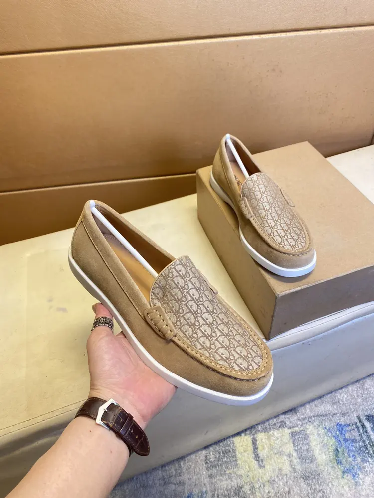 Dior modern sports shoes. Counter purchase Casual leather shoes Original cowhide imported