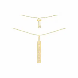Apm monaco long brand AMOUR English necklace