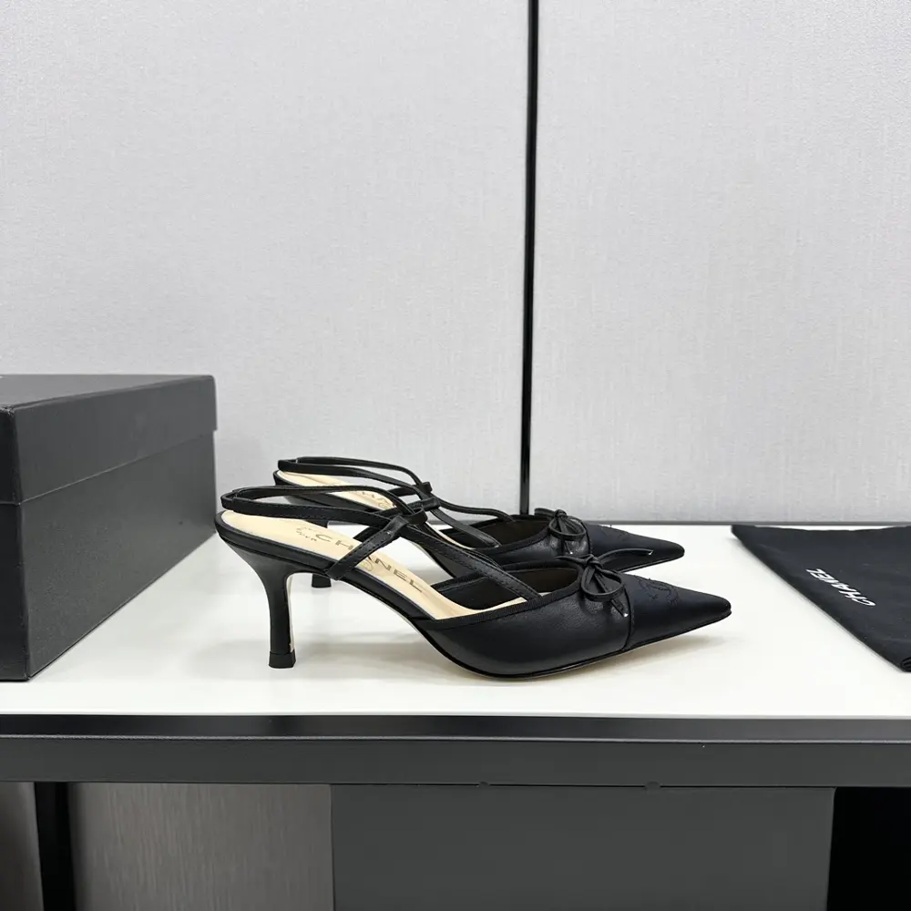 High version synchronized with Chanel official website Heels