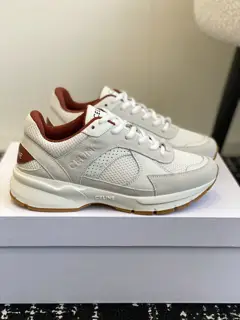 Celine RUNNER CR-03 sneakers with CELINE logo on tongue and back. CR-03 printed on the side