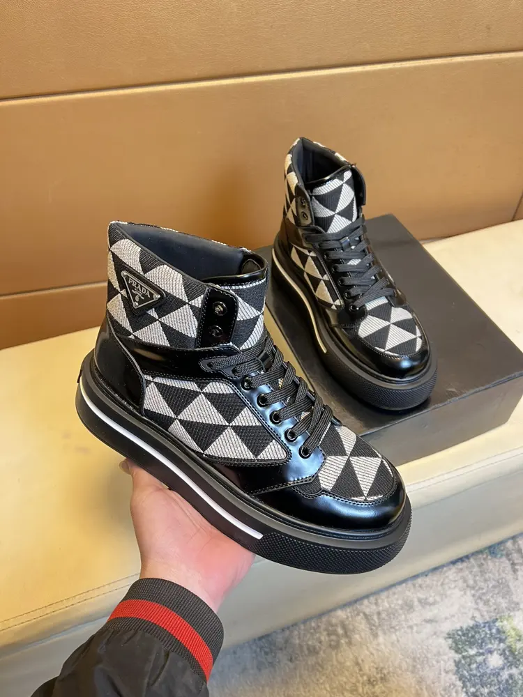 Prada high-top casual shoes