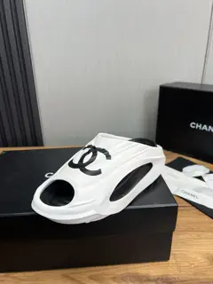 Chanel x Yassia Cocoon Series outdoor fish mouth slippers