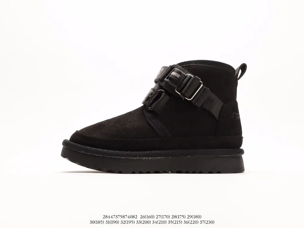 UGG trendy and versatile British style short boots wear-resistant and non-slip comfortable