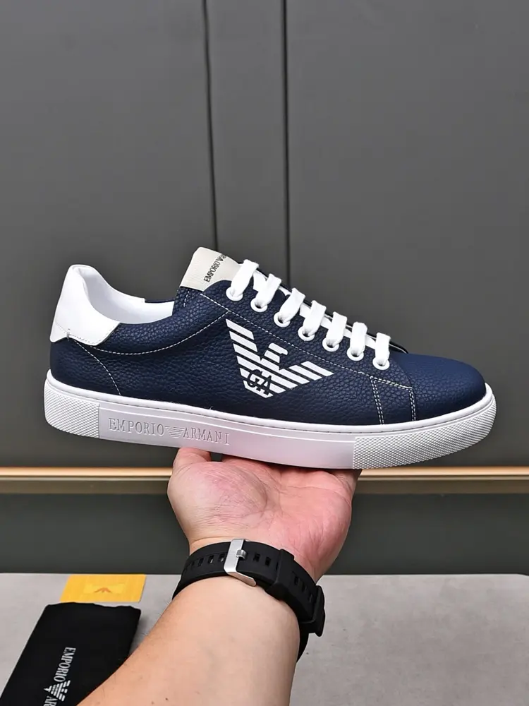 Armani casual sneakers are also available