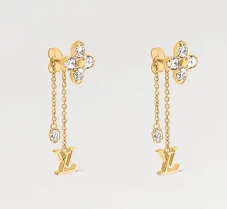 Louis Vuitton Earrings Necklace Bracelet