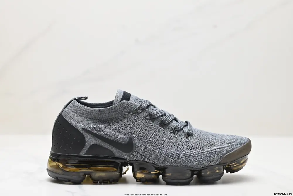 Nike Air VaporMax 2.0 Flyknit full-length air cushion breathable running shoes 942842-009