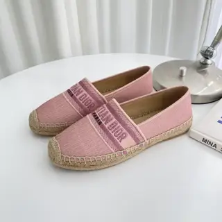 Dior embroidered jacquard pattern counter synchronous new fisherman shoes