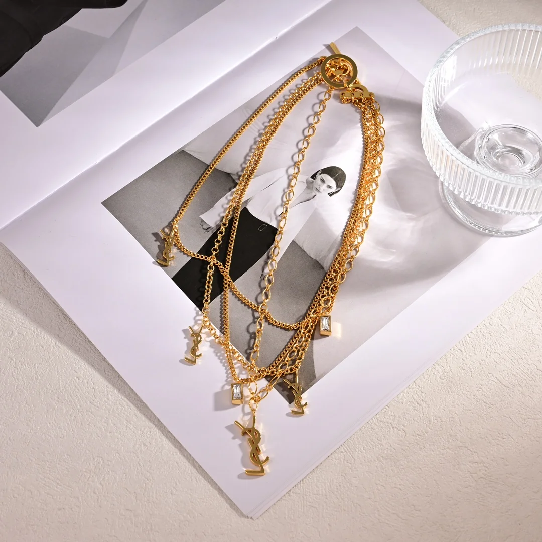 Saint Laurent Necklace Bracelet