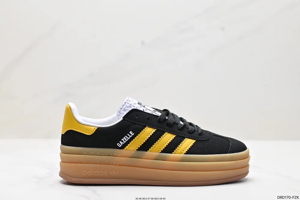 Adidas Gazelle Bold w low-top retro versatile casual sports sneakers LE0422