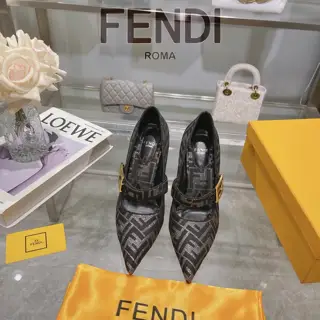 Women’s shoes Sports original FENDI | Fendi 2024 new models from the show counter single