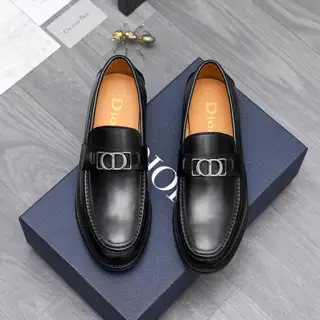 Dior business casual slip-on shoes