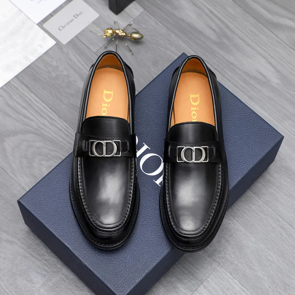 Dior business casual slip-on shoes