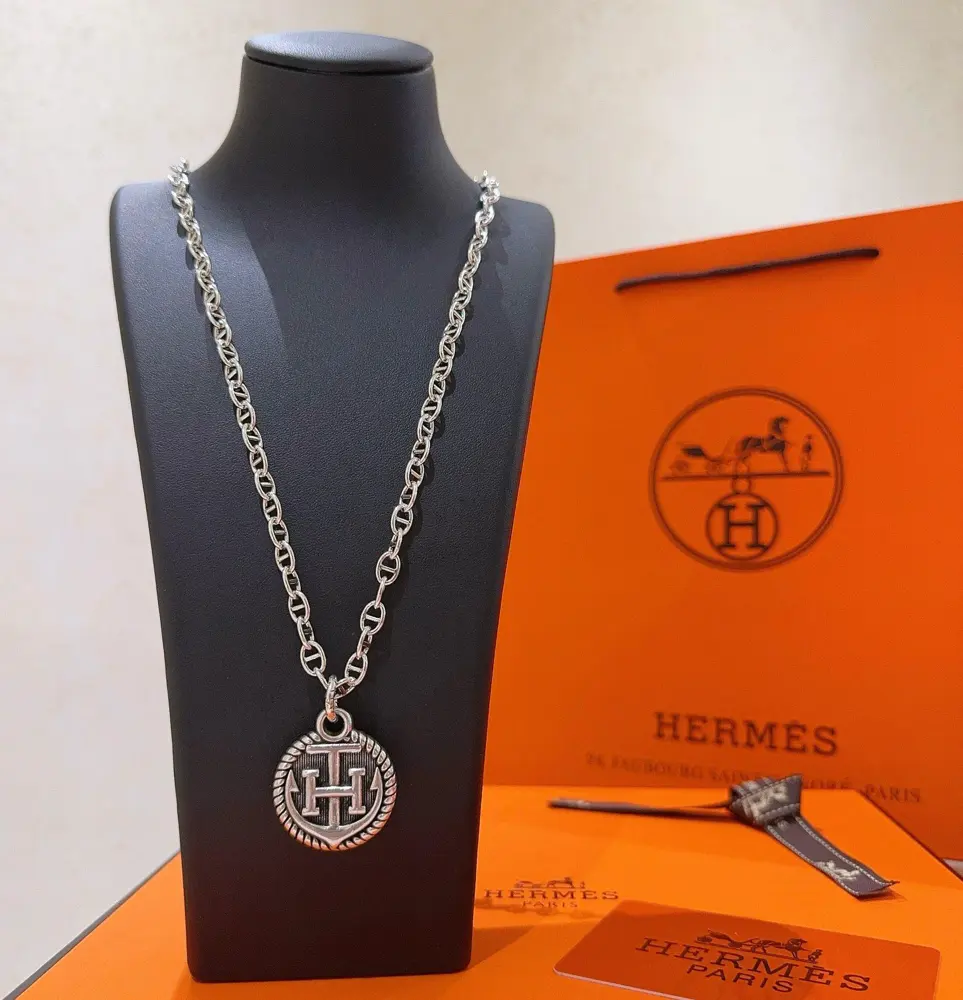 Really heart-moving HERMES necklace Pig nose H necklace series jewelry Customized with